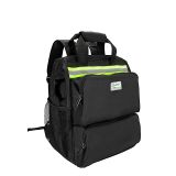 Многофункционална раница, ST-308, черна, 8 вътрешни джоба, PRO'S KIT