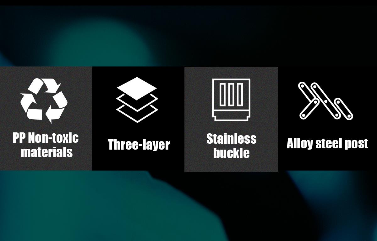 Куфар за инструменти, три нива, сгъваем, 255x280x510mm, полипропилен, SB-510, PRO'S KIT