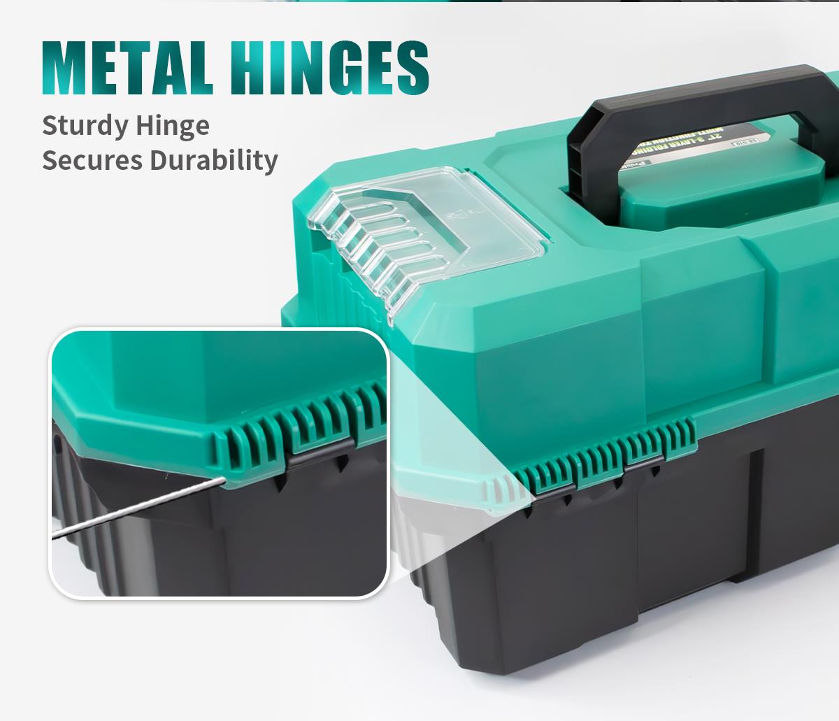 Куфар за инструменти, три нива, сгъваем, 255x280x510mm, полипропилен, SB-510, PRO'S KIT