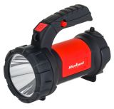 Flashlight, LED+COB, rechargeable, 120lm, 2000mAh, red/black, Rebel, URZ0912