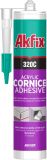 Acrylic cornice adhesive Akfix 320C, 310ml, white