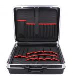 Tool case KNIPEX 00 21 05 LE, 12 pockets, 465x410x200mm, ABS