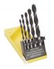 Set of 5 drills, 4~10mm, for wood, MANNESMANN
