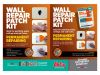 Wall repair patch kit Akfix 4 parts - 2