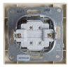 Electric switch for boiler, 16А, 250VAC, built in mounting, cream - 3