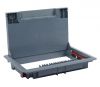 Капак за подова кутия, 286x203x41mm, за вграждане на 12/8 модула, пластмаса, 88000 - 1