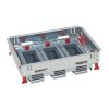 Base for floor box, 12 modules, for installation, metal, 281x198x81mm, LEGRAND 0 880 20
