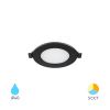 LED panel, recessed,BP01-60381,3W,220VAC,220lm, IP40,3in1 colors, black - 1