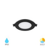 LED panel for build in, 3W, 230VAC, 220lm, 3 in 1 color, ф70mm, BP01-60381, Braytron