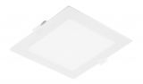 Recessed LED panel, 12W, square, 230VAC, 850lm, 6500K, cold white, 170х170mm, LPLA21W126
