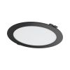Recessed LED panel, BP01-91881,18W,220VAC,1800lm,3in1, black - 6