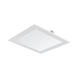 LED panel, recessed, 18W, square, 230VAC, 1760lm, 4000K, neutral white, 225x225mm, BP02-61810