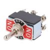 Toggle switch R13-8E-06, 20A/12VDC, DP3T, ON-OFF-ON - 1