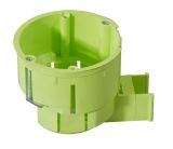 Универсална конзолна кутия, единична, за стени от гипсокартон, зелена, ATRA 8200