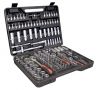 Set with ratchet, screwdriver, inserts, bits and extensions
 - 1