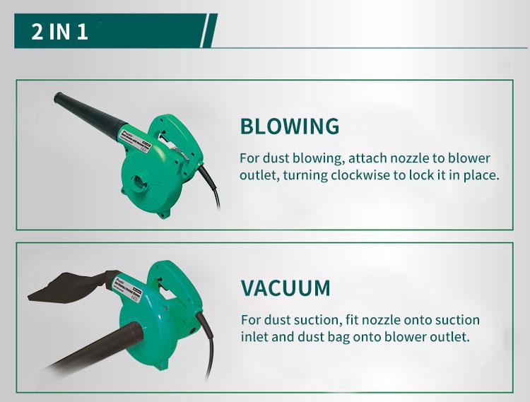 Въздуходувка с прахосмукачка, 2в1, 450W, 230VAC, MS-C005I, PRO'S KIT