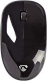 Wireless mouse Nedis MSWS100BK, 3 buttons, black