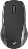 Wireless mouse Nedis MSWS200BK, 3 buttons, black/grey