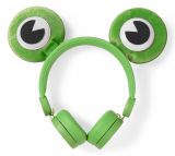 Headphones with magnetic ears and eyes