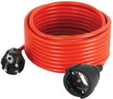 Удължител, 10m, 3x1.5mm2, IP44, влагозащитен, червен, COMMEL