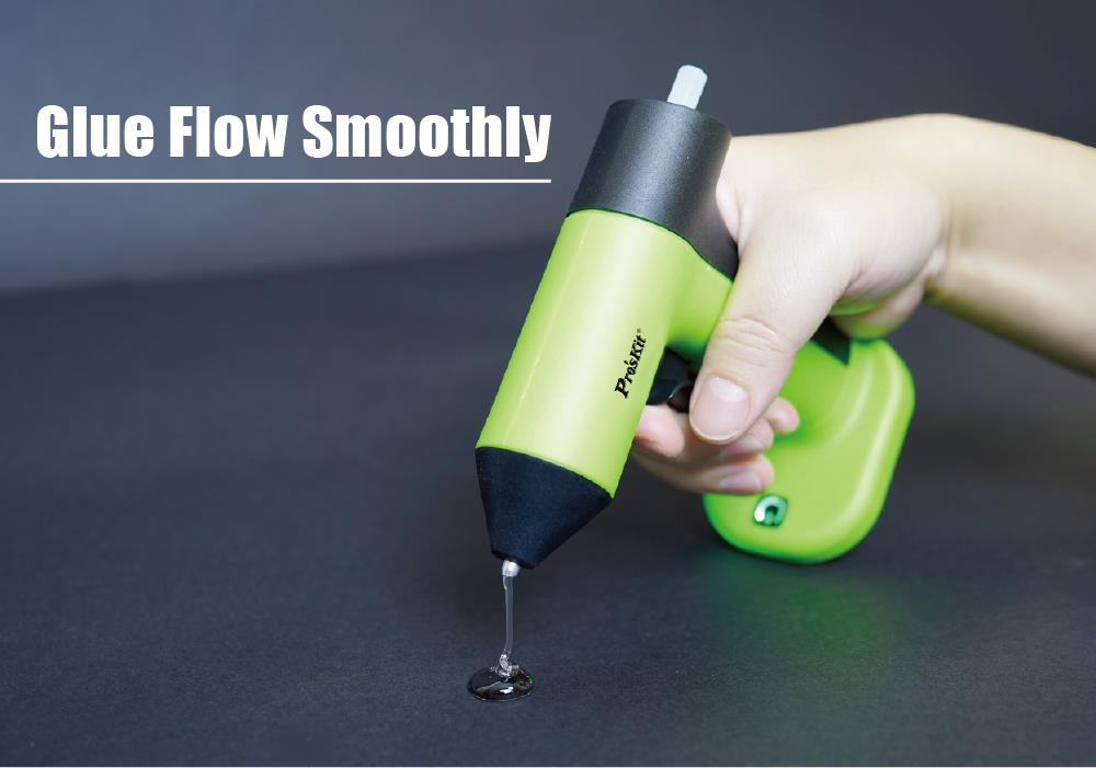Hot glue gun, 15W, battery, USB-C, GK-366U, PRO'S KIT