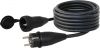 Extension cord 20m 3x2.5mm2 IP44 waterproof black COMMEL