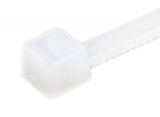 Cable tie BMB1625 160mm white package of 100 pieces