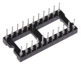 Socket for IC 22-pin, DIP - 2 - Vikiwat Socket for IC 22-pin, DIP - 2