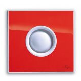 Вентилатор за баня M-E PROAIR 100 S-SR, ф100mm, 230VAC, 15W, 75m3/h, червен