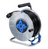 Extension cord reel, schuko, 50m, 3x1.5mm2, with thermal protection, metal, IP20, AS Schwabe, 10319