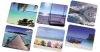 Mouse pad, 220x180mm, anti-slip, with landscapes Holiday