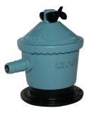 Reducing valve for gas cylinder up to 29mbar 10mm