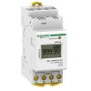 Electrometer one phase, A9MEM2100, electronic, direct, 1P+N, 63A