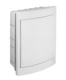 Distribution box, BQDT1241, 2x12 modules, PANASONIC, for flush mounting, white