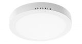 Surface LED panel, 18W, round, 230VAC, 1350lm, 6500K, cool white, 225mm, LPLB11W186