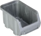Plastic storage box A150 128x204x96mm gray