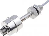 Fluid level sensor LS02-1A66-S-500W, 200VAC/VDC, NC, non-adjustable, stainless steel