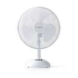 Room fan, table, 230VAC, 35W, white, FNTB10CWT30, NEDIS