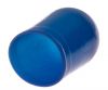 Muff for miniature lamp ф10 mm х 12.6 mm, blue - 2