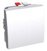 Two-way switch, 16A, 250VAC, for built-in, polar white, Altira, ALB44051
