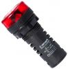 Зумер с LED индикация, AD22-22SMD, 220 VAC, червен - 1