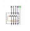 Residual Current Circuit Breaker (RCCB) 4P F364 230VAC 63А 300mА - 6