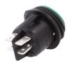Rocker switch, 2-position, OFF-ON, 20A/12VDC, hole size 20.2mm, IP65 - 2