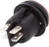 Switch, 2-position, OFF-ON, 20A/12VDC, hole size 20.2mm, IP65 - 2