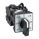 Rotary cam switch, 12А, 380VAC, 1 sections, 6 contact, 7 position, K1F027MLH