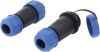 Industrial connector, set, male and female, 3A, 500VAC, 7 pins - 2