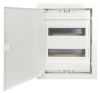 Flush distribution board UK600, 2x12 modules, white, ABB, metal door