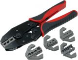 Crimping pliers with replaceable punches, NB-CRIMPSET05
