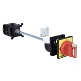 Rotary cam switch, 20А, 690VAC, extended axis, 3 contacts, 2 positions, VCCDN20, access control