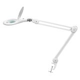 Настолна лупа с чупещо рамо, LED подсветка, 127mm, 230VAC, 9W, x2.25, MA-1209LI, Pro's Kit